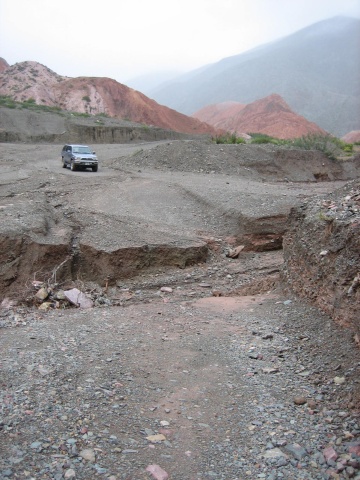 This <I>was</I> a road.  We had to turn around.
