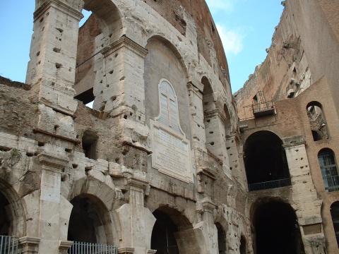 Colosseum dedication.