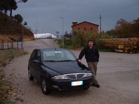 Our car - a Lancia Y.